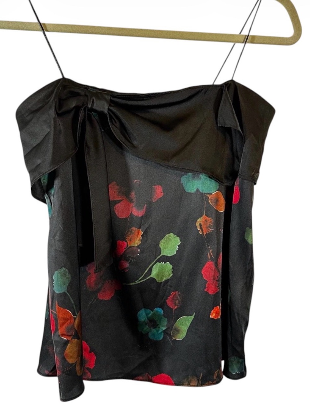 NWOT Hutch ModCloth dark floral cami tank top women’s XS